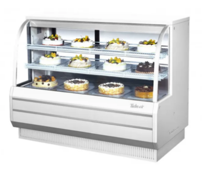Picture of Turbo Air - TCGB-60DR-W - 60 in White Non-Refrigerated Bakery Case