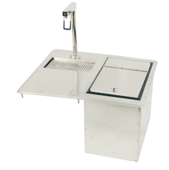 Picture of Advance Tabco - D-24-WSIBL - Drop-In Glass Filler Station w/ Ice Bin