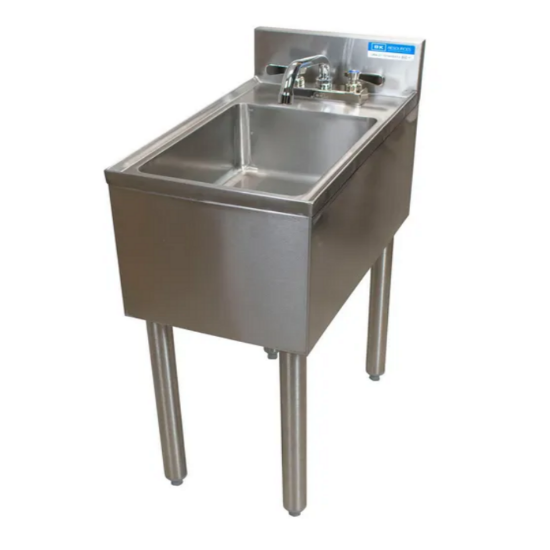 Picture of Bk Resources - UB4-21-1014HSS-P-G - 1-Compartment Underbar Dump Sink