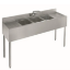 Picture of Krowne - 18-53C - 60 in Three Compartment Bar Sink With Drainboards