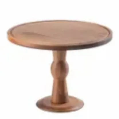 Picture of Tablecraft - 11442 - 9 in Acacia Collection™ Round Cake Stand