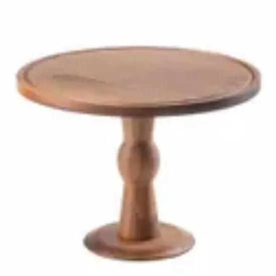 Picture of Tablecraft - 11442 - 9 in Acacia Collection™ Round Cake Stand