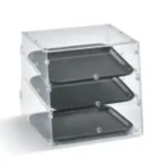 Picture of Vollrath - KDC1418-3-06 - 3-Tier Acrylic Knock Down Display Case