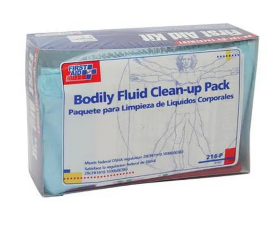 Picture of First Aid Only - 214-P - Body Fluid Clean-Up Kit