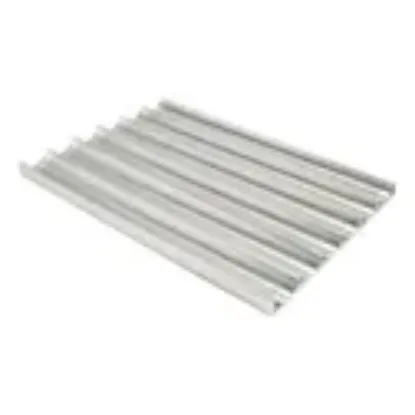 Picture of Winco - ABPN-6 - 6-Slot Aluminum Baguette Pan