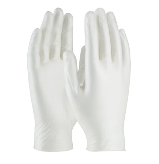Picture of PIP - 64-V2000/XXL - Clear 4.5 mil Industrial Grade Vinyl Gloves (2XL)