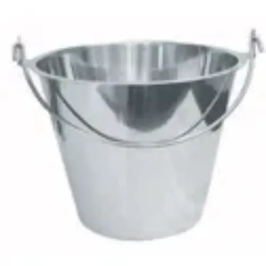 Picture of Winco - UP-13 - 13 qt Stainless Steel Pail