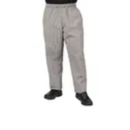 Picture of KNG - 1056M - Medium Checkered Baggy Chef Pants