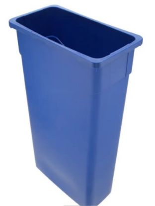 Picture of Carlisle - 34202314 - 23 gal Blue TrimLine™ Waste Container