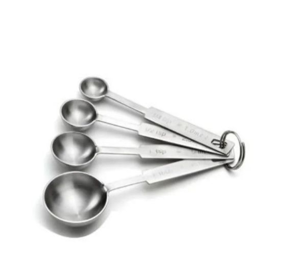 Picture of Tablecraft - 722 - Stainless Steel Measuring Spoon Set